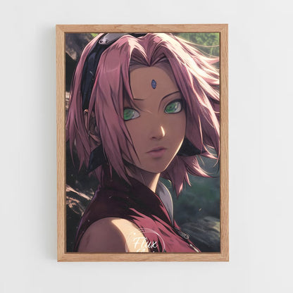 ap-sakura haruno-2 cadre Bois clair