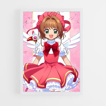 ap-sakura kinomoto-1 cadre Blanc