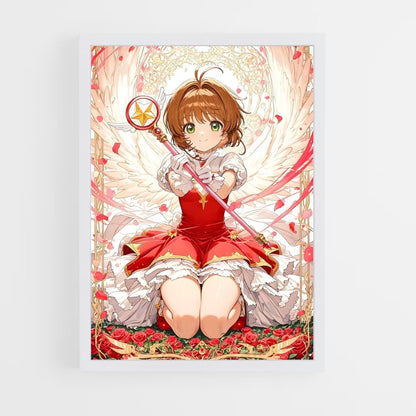 ap-sakura kinomoto-12 cadre Blanc