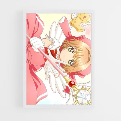 ap-sakura kinomoto-7 cadre Blanc