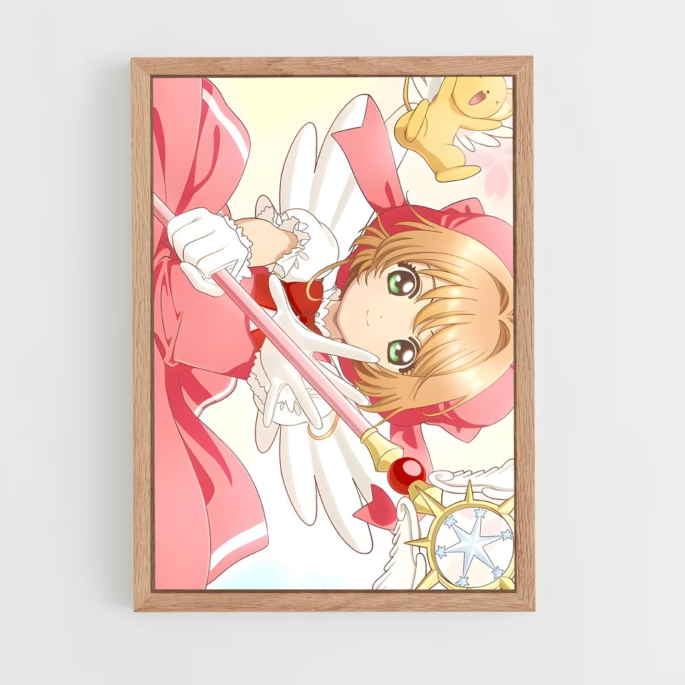ap-sakura kinomoto-7 cadre Bois clair