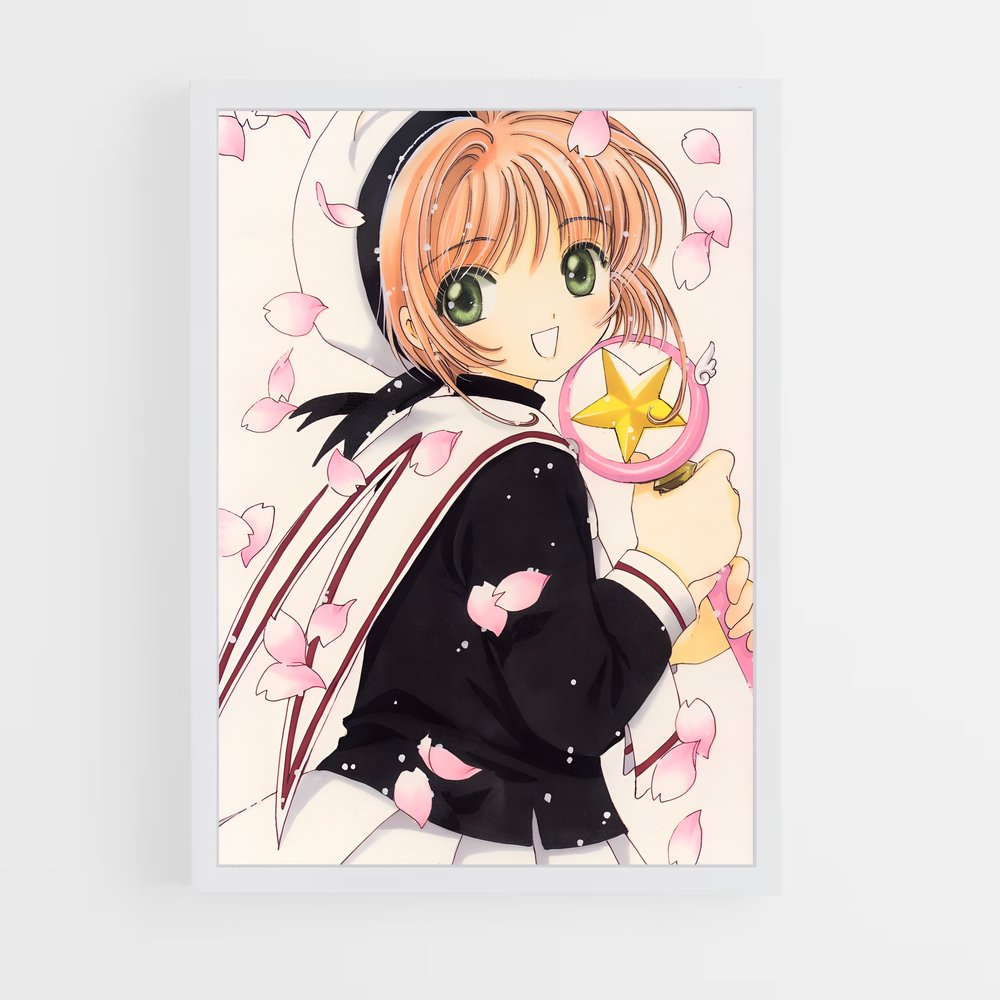ap-sakura kinomoto-8 cadre Blanc