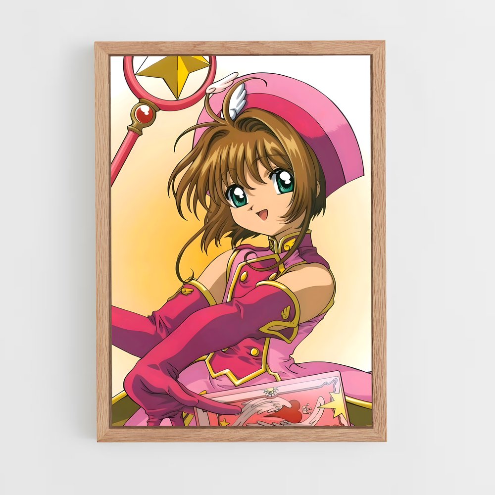 ap-sakura kinomoto-9 cadre Bois clair