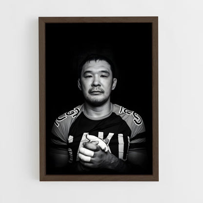 ap-sakuraba kazushi-1 cadre Bois foncé