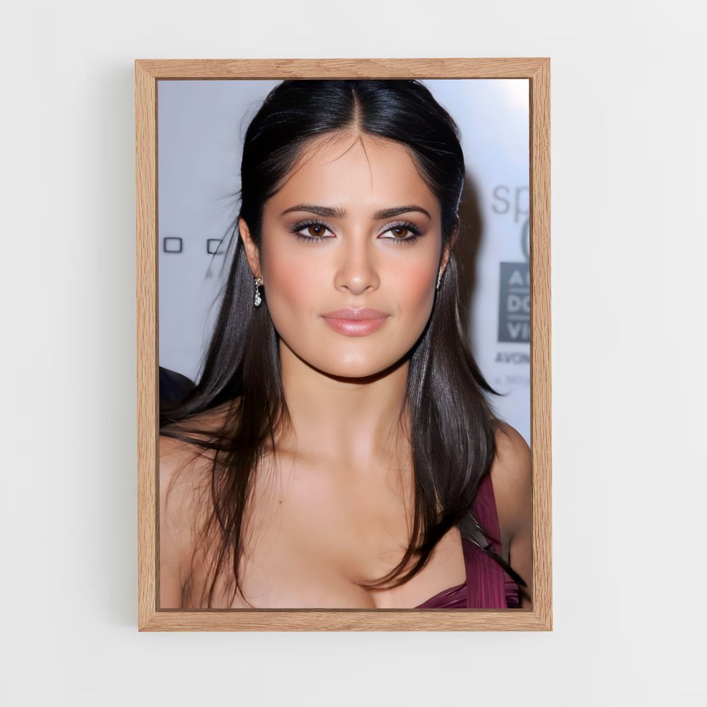 ap-salma hayek-2 cadre Bois clair