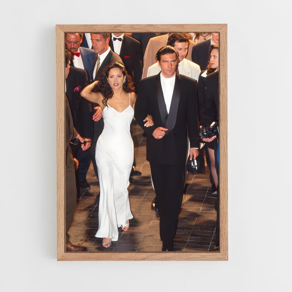 ap-salma hayek-8 cadre Bois clair