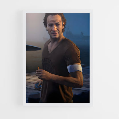 ap-sam drake-8 cadre Blanc