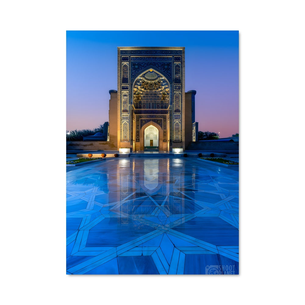 Poster L'Art de Samarkand