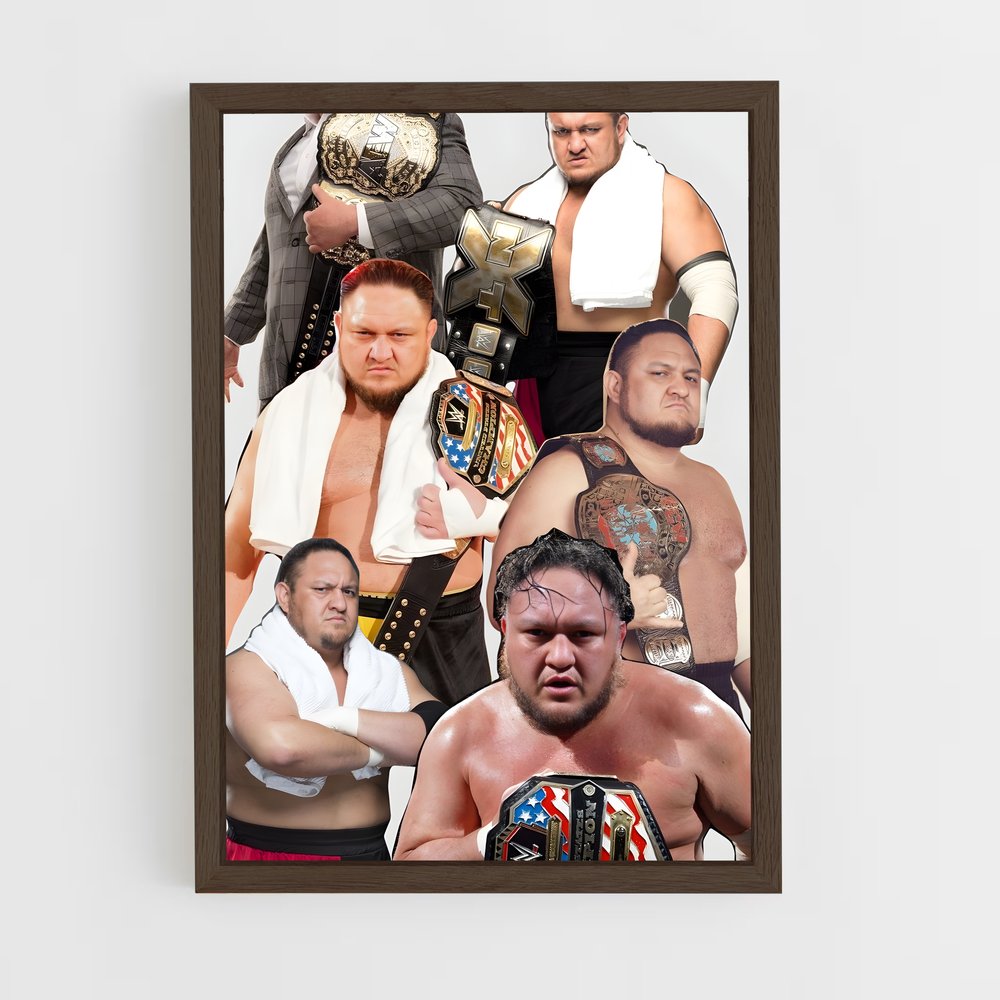 ap-samoa joe-5 cadre Bois foncé