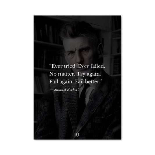 Poster Samuel beckett 13401