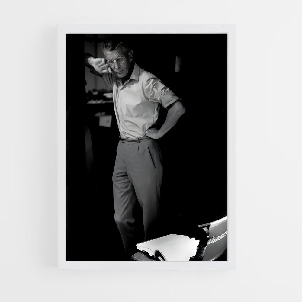 ap-samuel beckett-5 cadre Blanc
