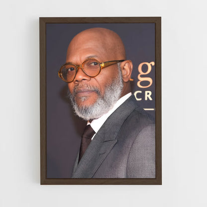 ap-samuel l jackson-2 cadre Bois foncé