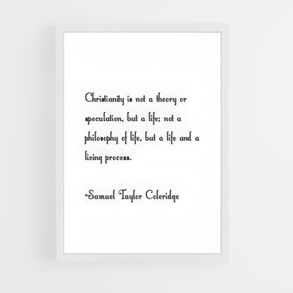 ap-samuel taylor coleridge-2 cadre Blanc