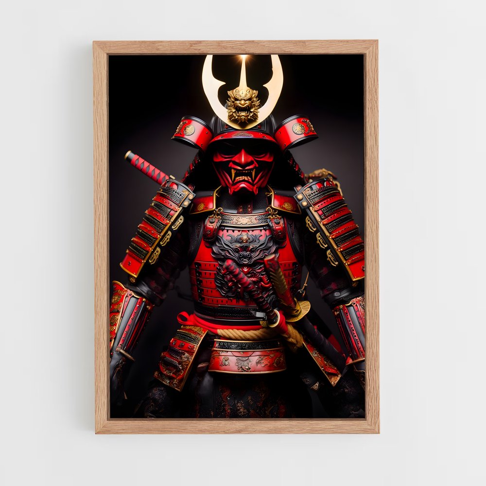 ap-samurai armor-1 cadre Bois clair