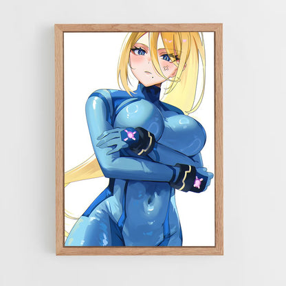 ap-samus aran-2 cadre Bois clair