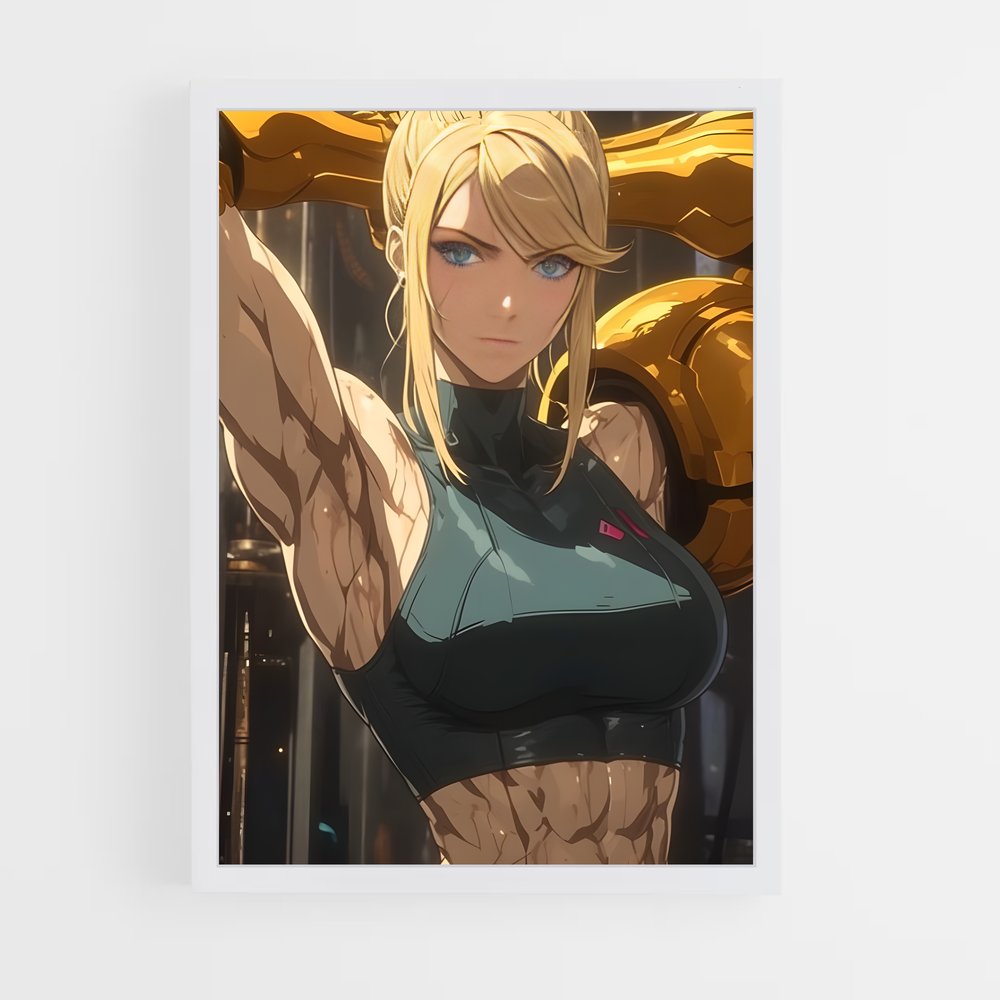 ap-samus aran-7 cadre Blanc