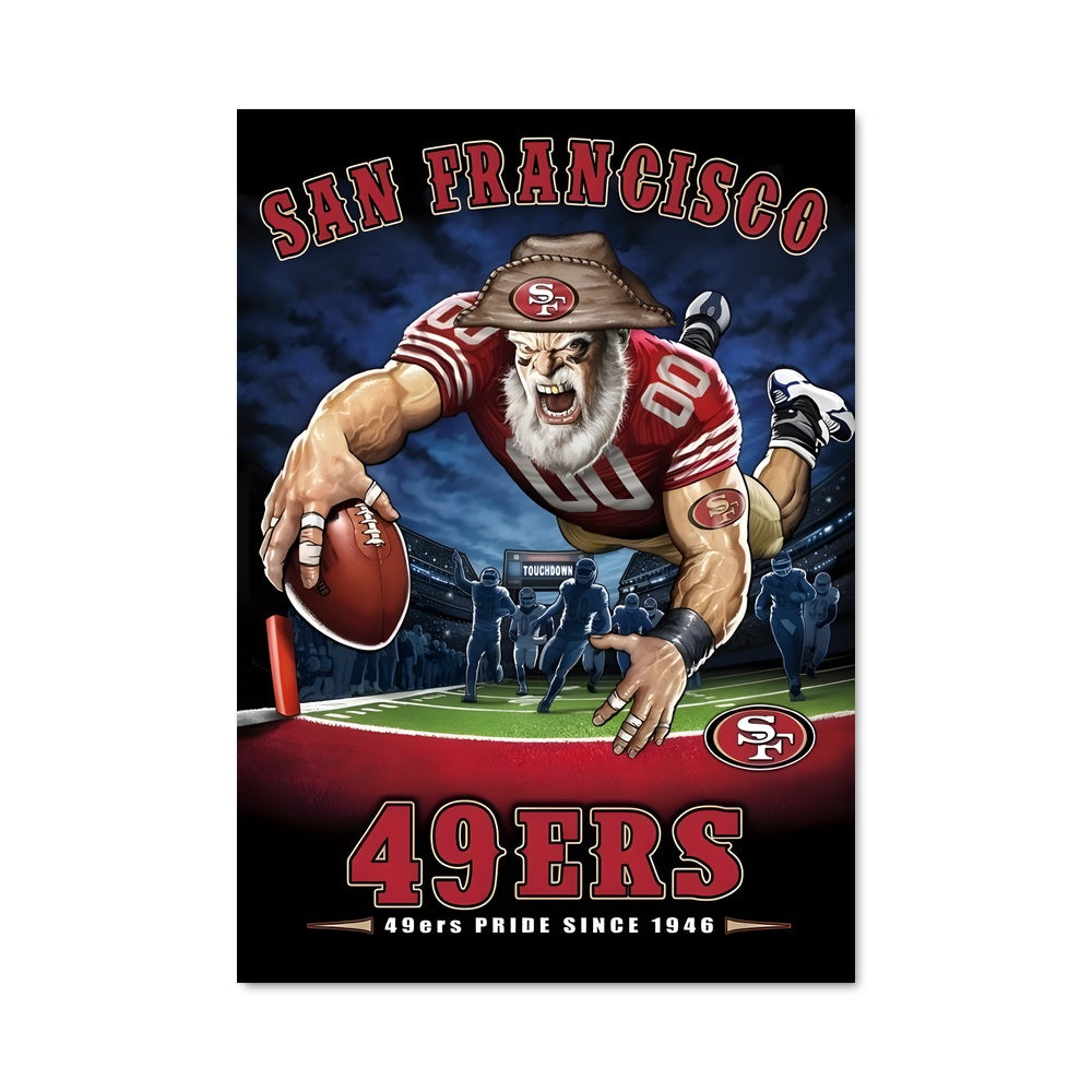 Poster Gold Rush 49ers