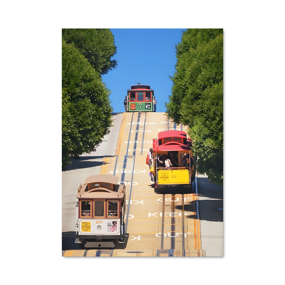 Poster Cable Car de San Francisco