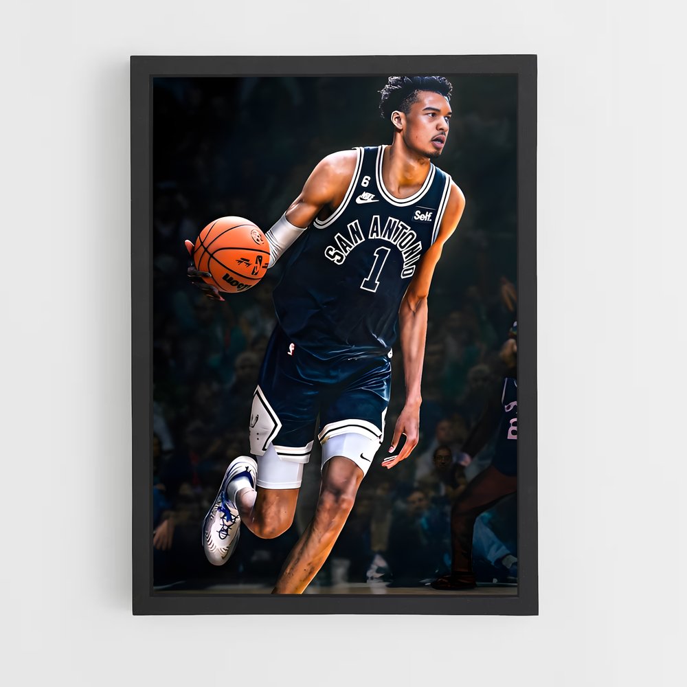 ap-san antonio spurs-6 cadre Noir