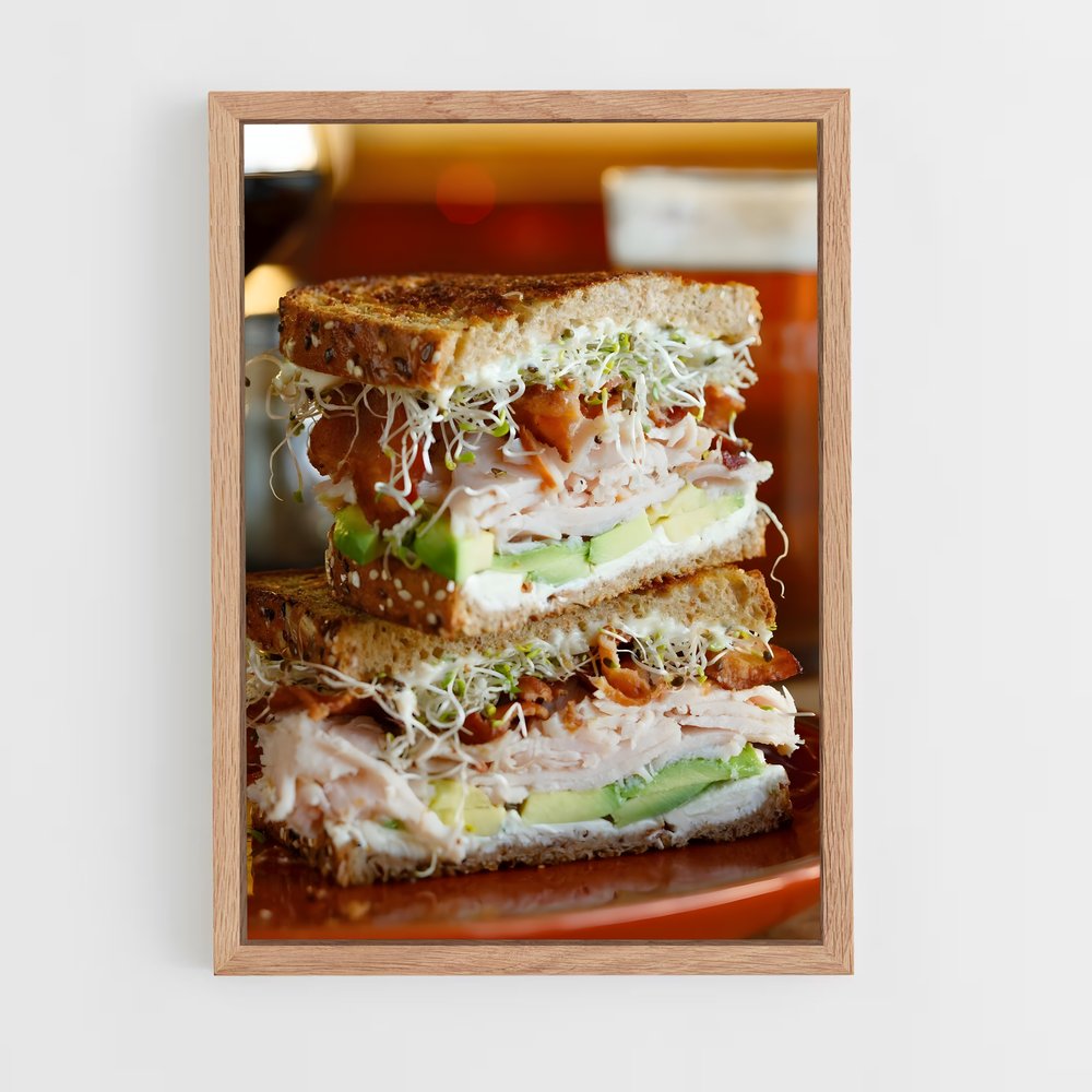 ap-sandwich-4 cadre Bois clair