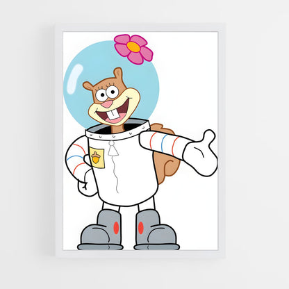 ap-sandy cheeks-2 cadre Blanc