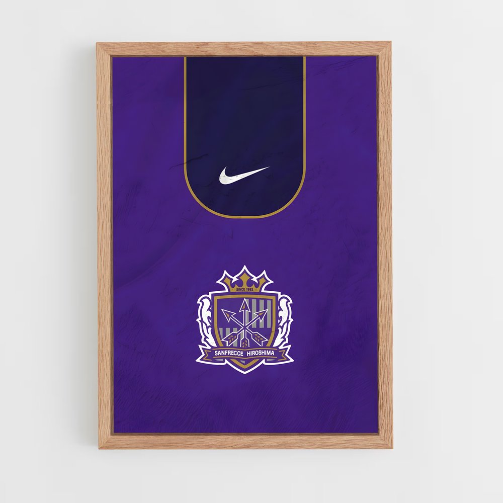 ap-sanfrecce hiroshima-7 cadre Bois clair