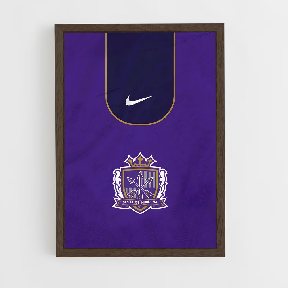 ap-sanfrecce hiroshima-7 cadre Bois foncé