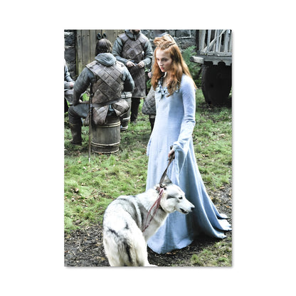 Poster Sansa et son Compagnon