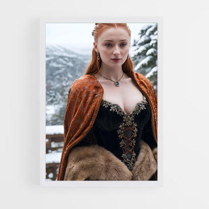 ap-sansa stark-1 cadre Blanc