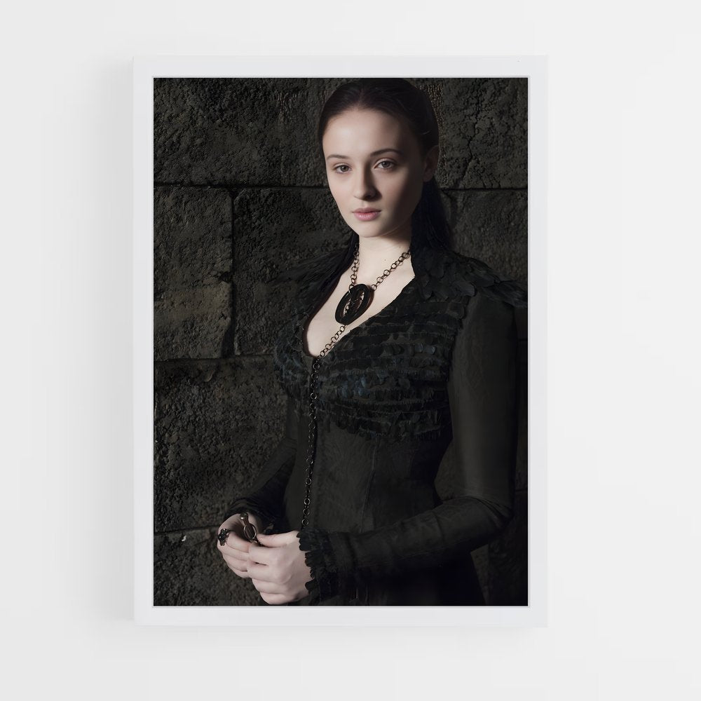 ap-sansa stark-10 cadre Blanc