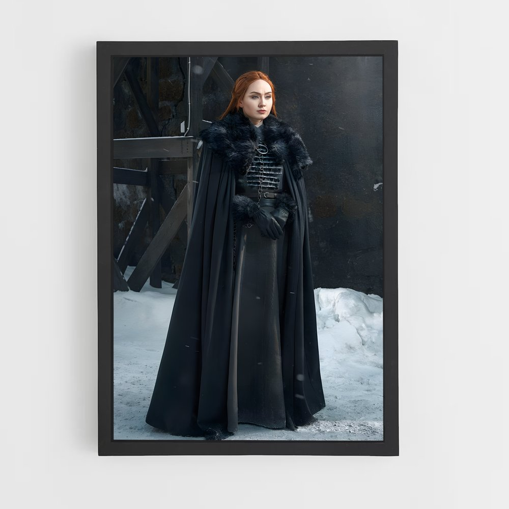 ap-sansa stark-14 cadre Noir