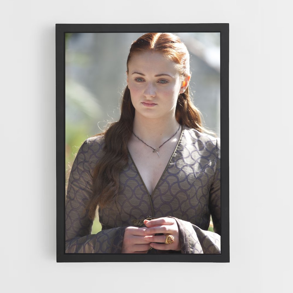 ap-sansa stark-15 cadre Noir