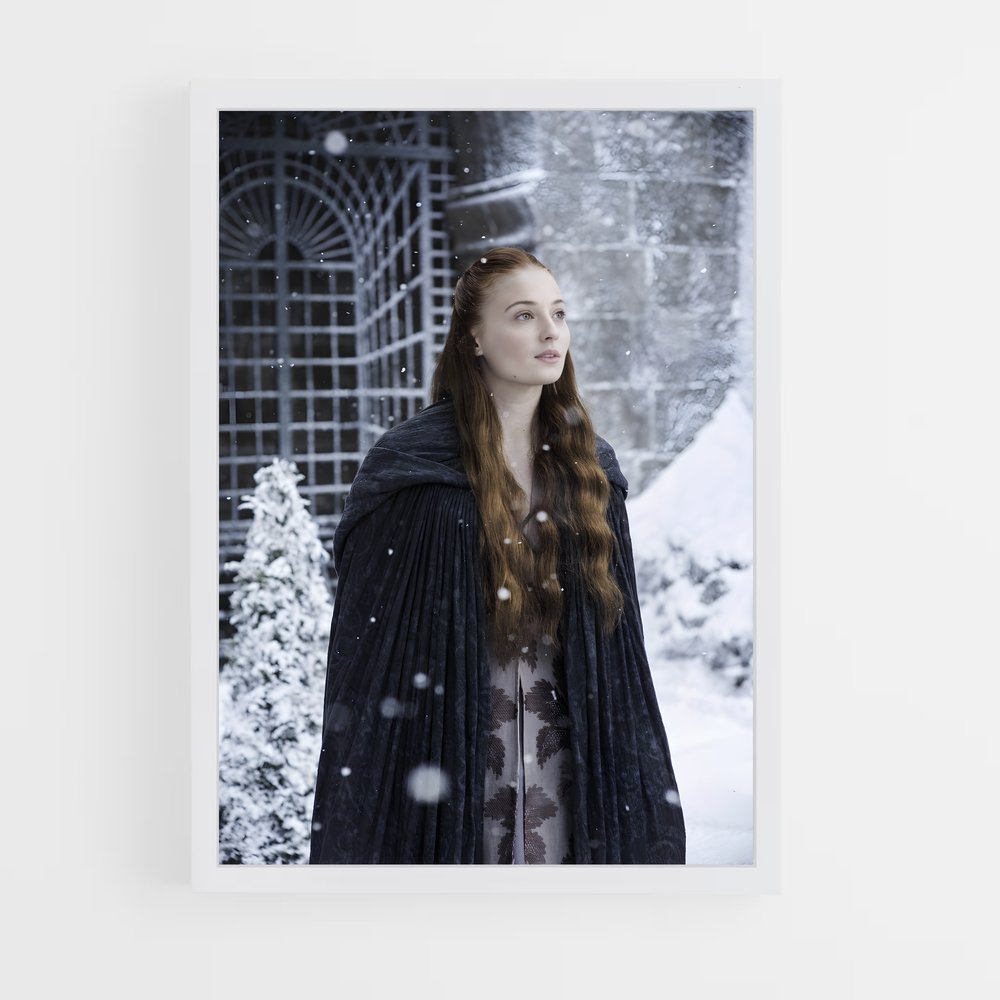 ap-sansa stark-16 cadre Blanc