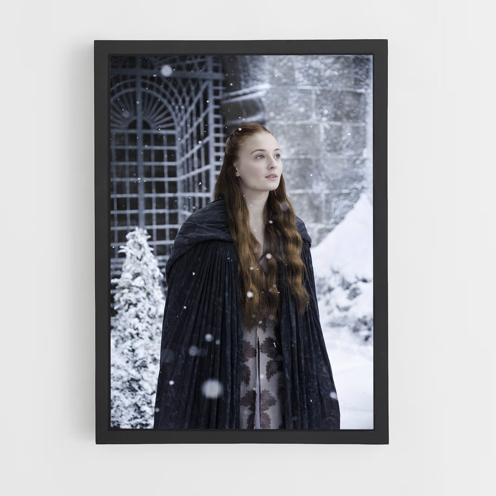 ap-sansa stark-16 cadre Noir