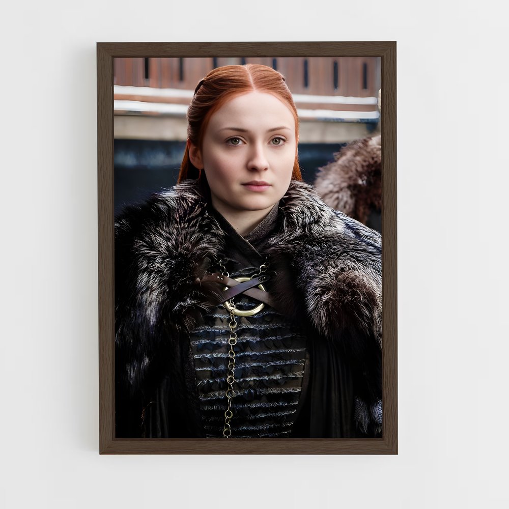 ap-sansa stark-2 cadre Bois foncé