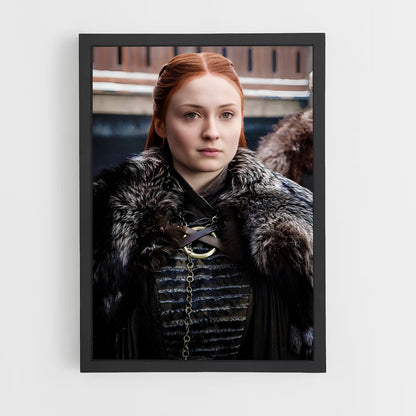 ap-sansa stark-2 cadre Noir