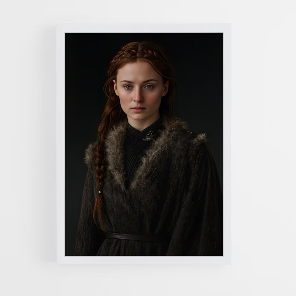 ap-sansa stark-4 cadre Blanc