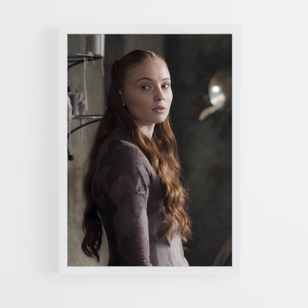 ap-sansa stark-5 cadre Blanc