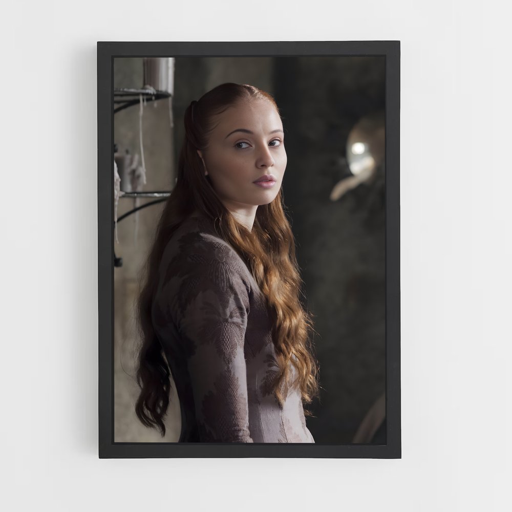 ap-sansa stark-5 cadre Noir