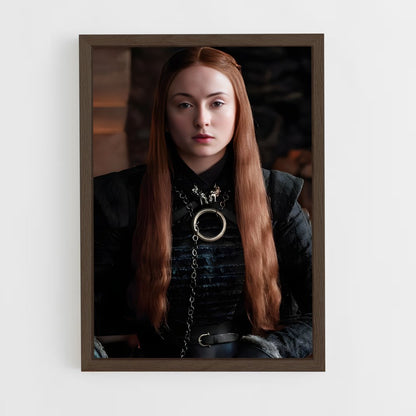 ap-sansa stark-6 cadre Bois foncé