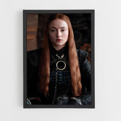 ap-sansa stark-6 cadre Noir