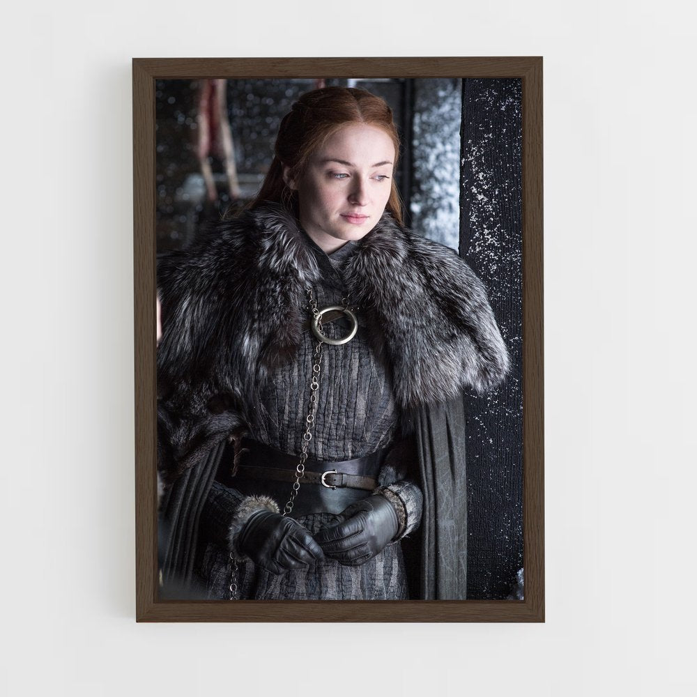 ap-sansa stark-7 cadre Bois foncé