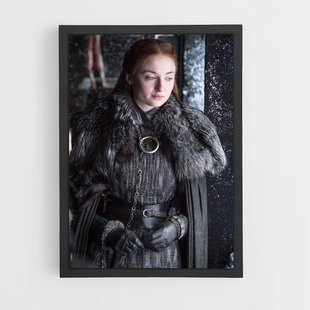ap-sansa stark-7 cadre Noir