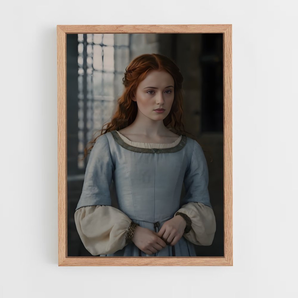 ap-sansa stark-8 cadre Bois clair