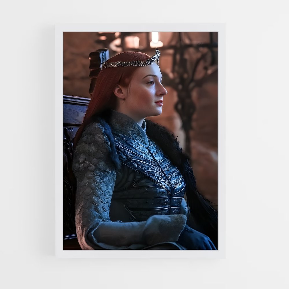 ap-sansa stark-9 cadre Blanc