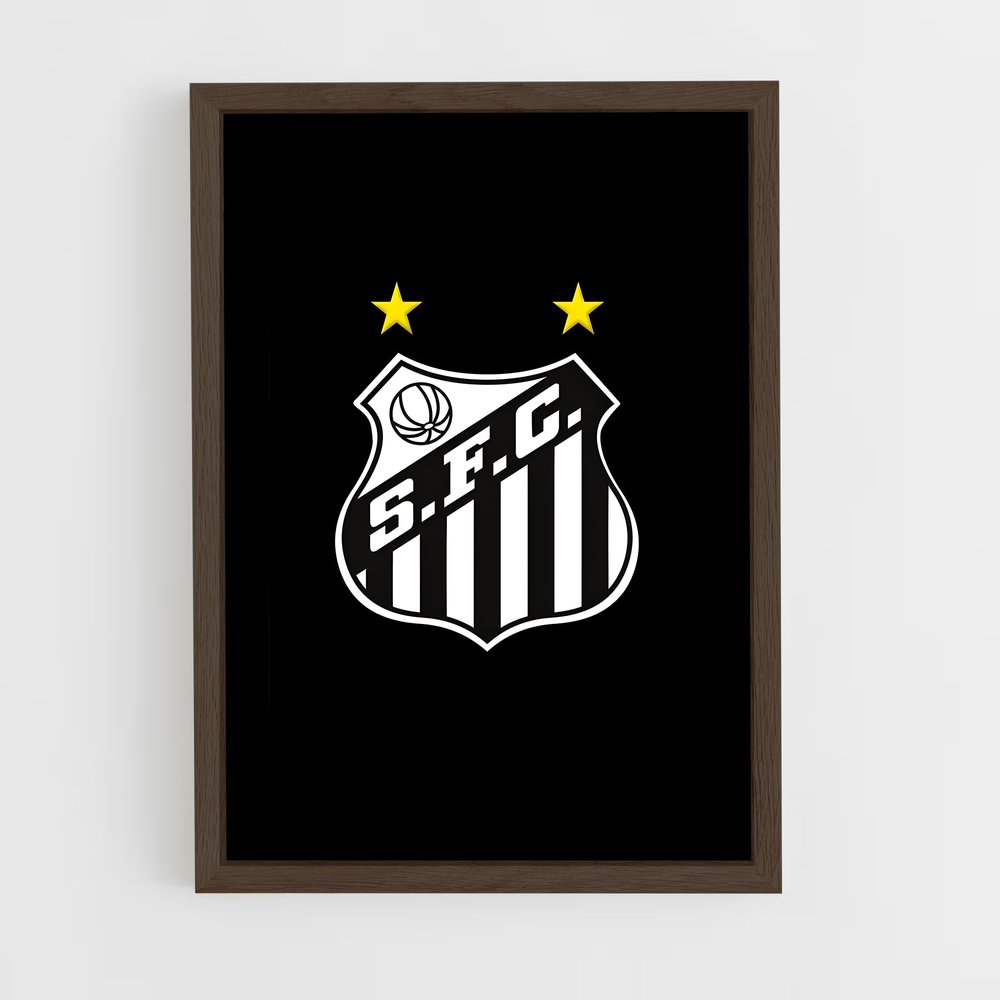 ap-santos fc-1 cadre Bois foncé