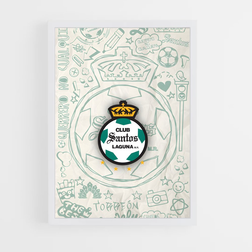 ap-santos laguna-2 cadre Blanc