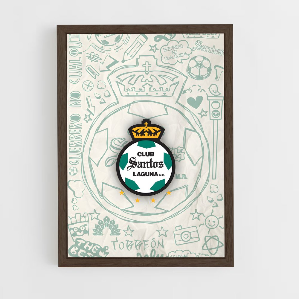 ap-santos laguna-2 cadre Bois foncé