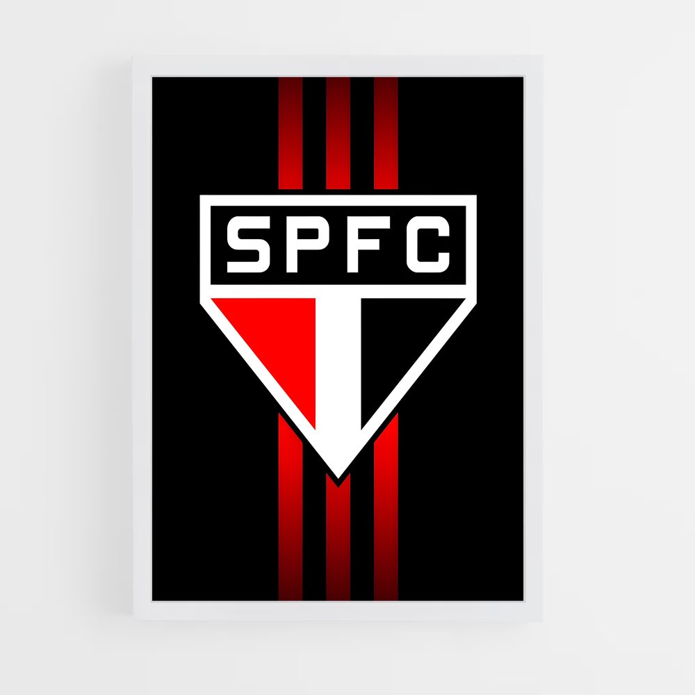 ap-sao paulo fc-9 cadre Blanc