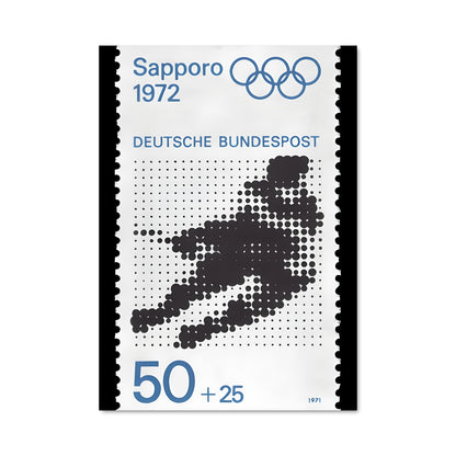 Poster Sapporo 72 - L'Esprit Olympique